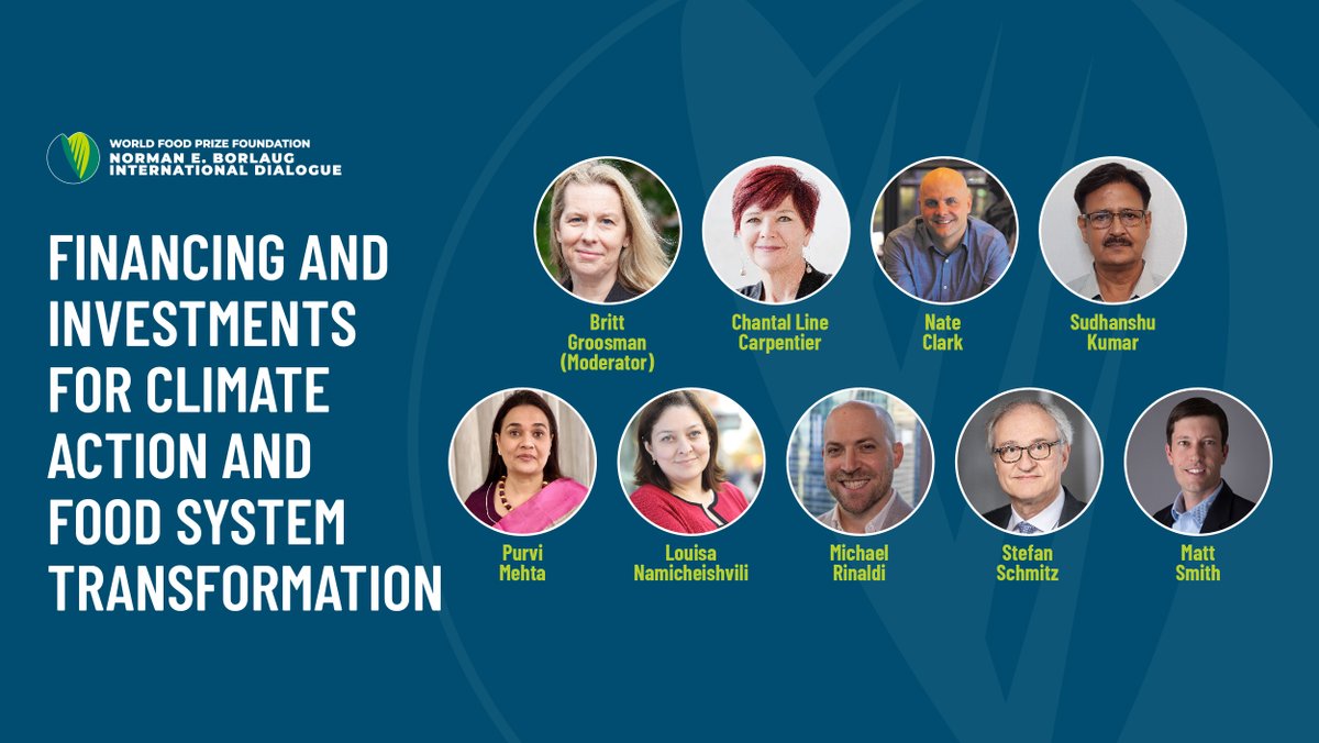 Starting now: Financing and Investments for Climate Action and Food System Transformation Our roundtables bring together diverse voices from across industries to discuss big issues in climate, food and agriculture. Catch the session on Accelevents!