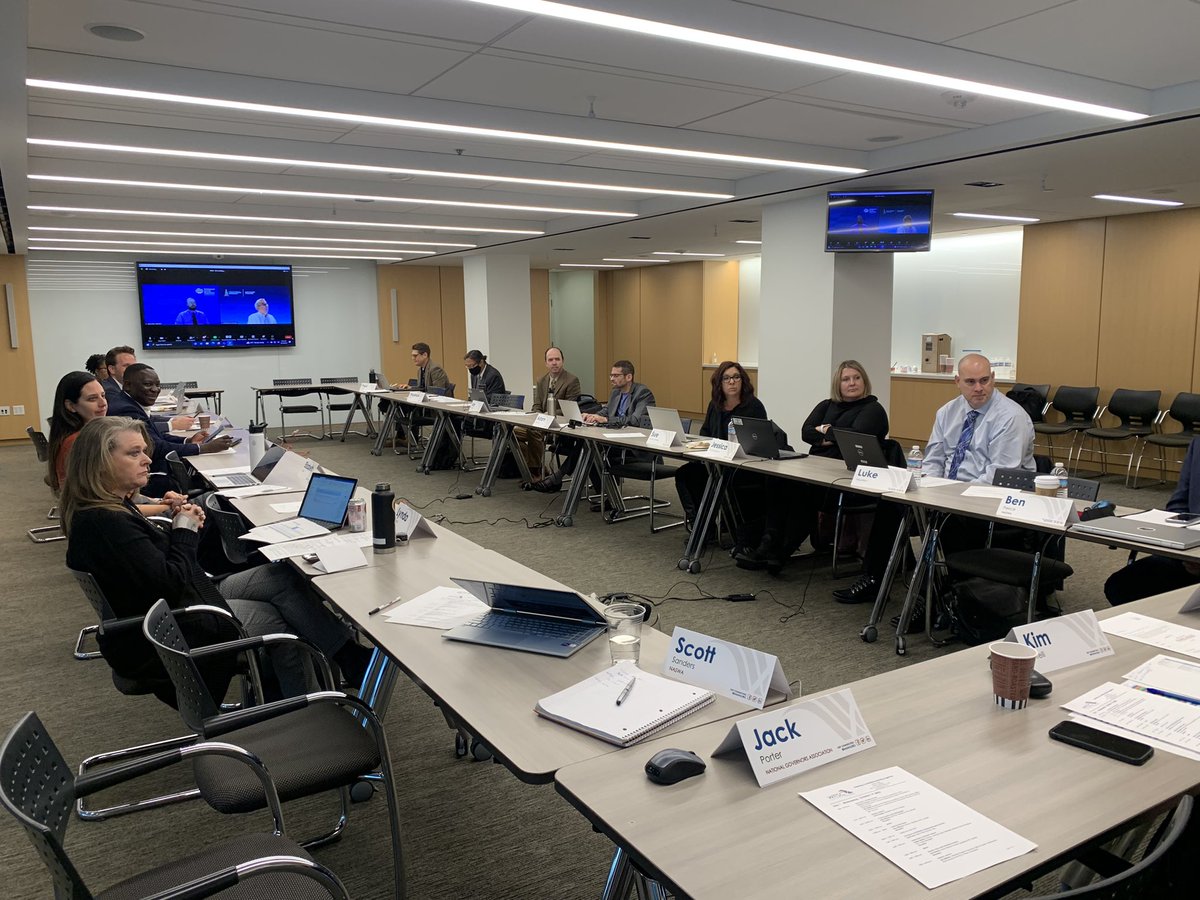 sb_sanders's tweet photo. In DC for the in-person (17 attendees) @NASWAORG Workforce ITSC meeting co-chaired by @USDOL Kim Vitelli &amp; @Jobs4_TN Deniece Thomas. Led by our new Director Amy Hiltunen mapping out next year’s activities https://t.co/qXGM9a2FjS