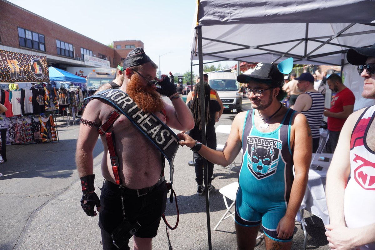 Changing of the guard! <a href="/gogopupbandit/">Bandit, Gogo-Pup</a> <a href="/pup_rexy_/">Rexy</a> <a href="/NEPAH2022/">NEPAH - Northeast Pet and Handler</a> #puppyplay #gaypuppy