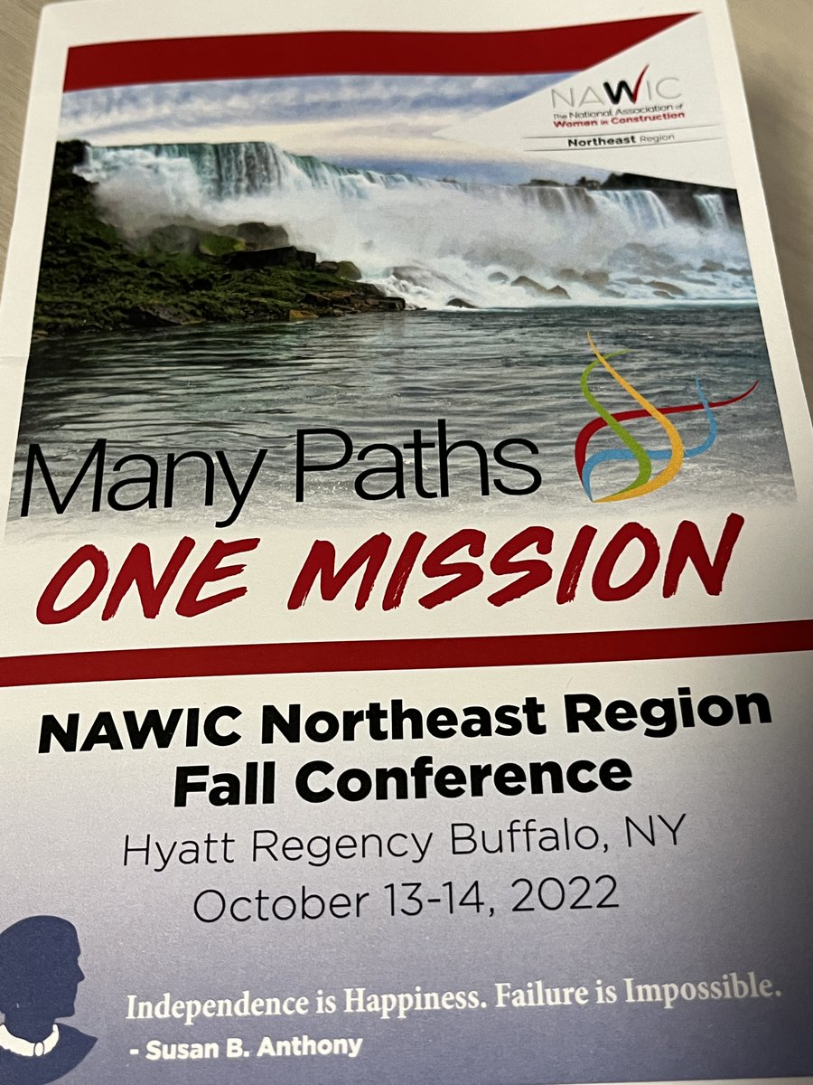 Montante Construction was proud to attend and support the #NAWIC Northeast Region Fall Conference last week! It was an amazing opportunity to hear and celebrate all the successes of women in the industry. 
Many thanks to NAWIC Buffalo Niagara for hosting this great event!