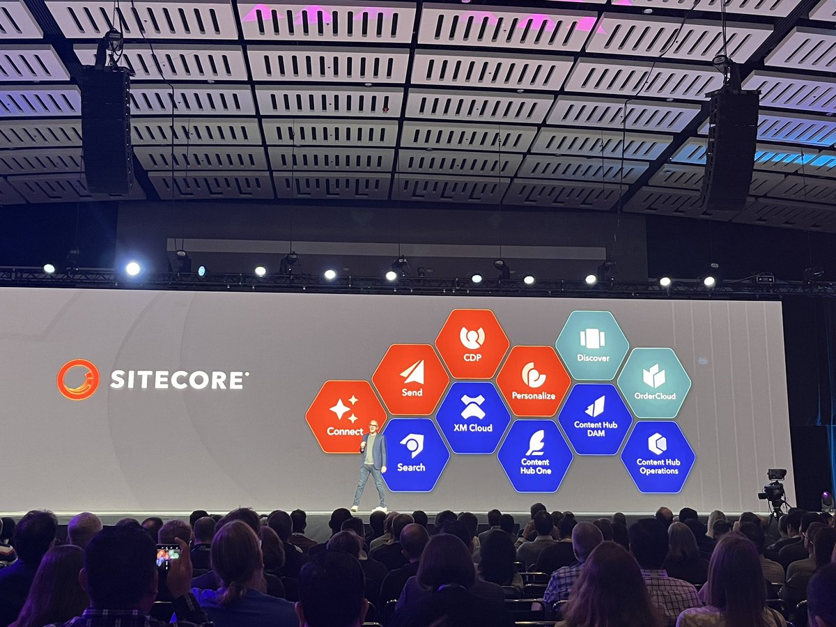 That was a very impressive presentation by Dave O’Flanagan showing off the new additions to Sitecore’s Composable stack at #SitecoreSYM Looking forward to explore more today!