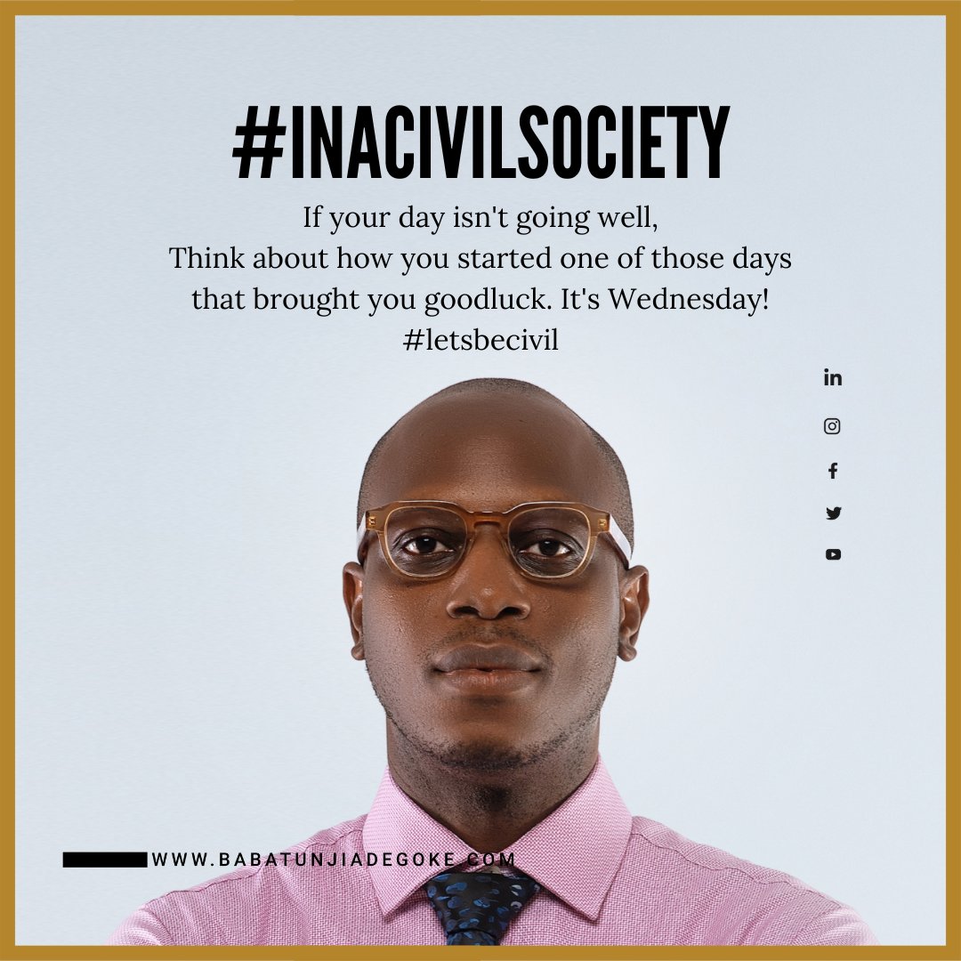 Inacivilsociety's tweet photo. You are doing well
#inacivilsociety #letsbecivil
#engenhariacomamor #engenhariaambiental #engenhariaporamor #engenhariadeproducao #engenhariadealimentos #engenharias #engenhariaflorestal #engenhariadeprodução #engenhariamecanica #engenhariaeletrica #civiltà #civil_engineer https://t.co/YZ9uGePhnN