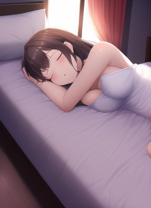 「Idol asleep in bed,nsfw,ahegao」

ベッドで眠っているアイドル、えち絵、アへ顔

アヘ顔かどうかはともかく、これでもいいのは出してくる 