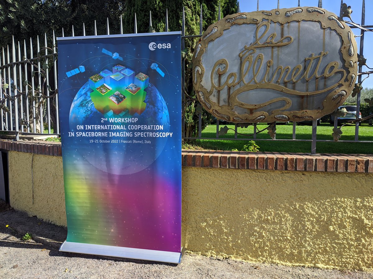 SlabGr's tweet photo. We are in the #esa #hyperspectral workshop (https://t.co/IWUyCSSNTr) presenting our work for the #urban landscape of #urbisphere #cities. Three presentations solely focus on urban spectroscopy mapping and systematic hypertemporal data collection. More in the next few days! https://t.co/ZccdU9QY7U