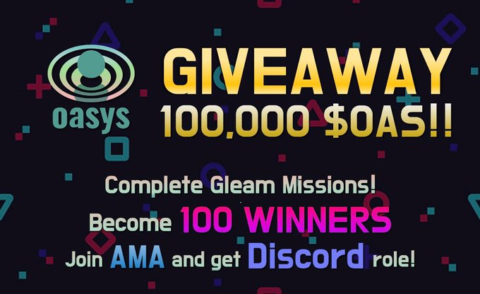 cryptodo8's tweet image. It's such a good opportunity to learn about Oasys, blockchain for games. Don't miss out on a big giveaway event from Oasys! (tag friends here) gleam.io/FD6nc/oas-aird… #oasys #games #giveaway #AMA @jack80106238 @laosiji5987 @laoxu80896646