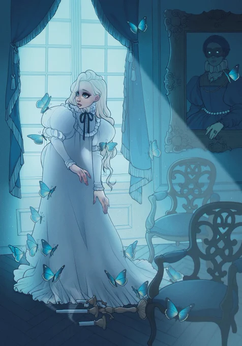 At night the manor has a life of its own 
