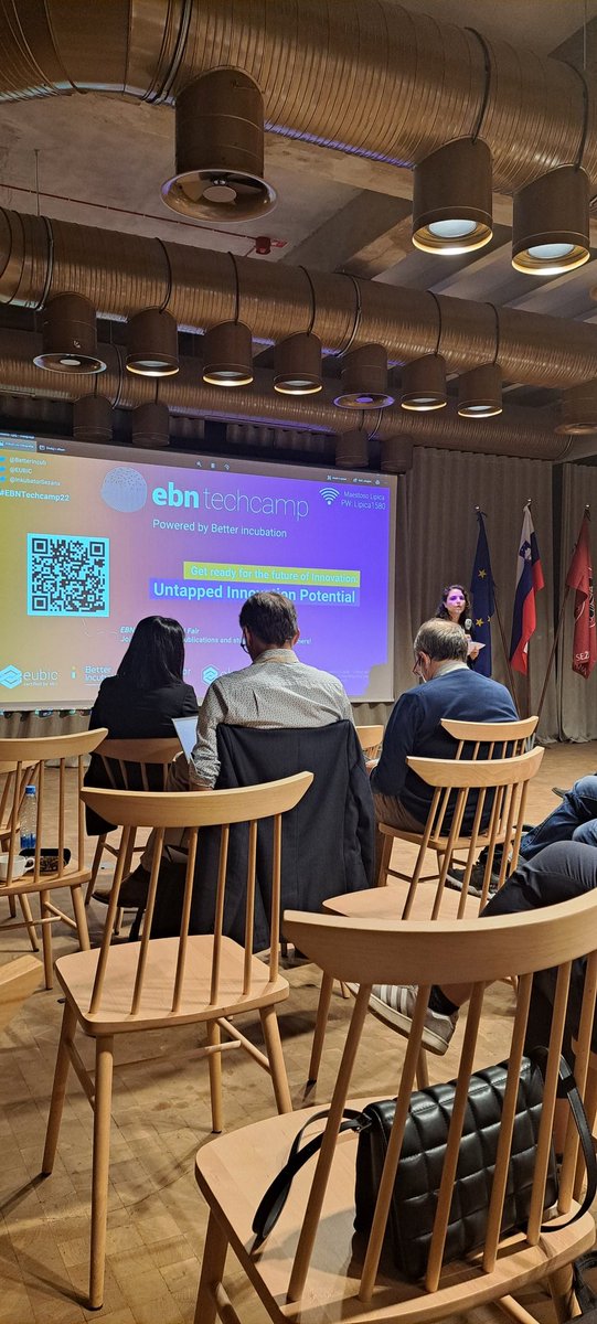 With <a href="/EUBIC/">EBN -European Business & Innovation Centre Network</a> and partners at #EBNTechcamp22 to work on what is needed for EU BICS to enable change and enter the future of innovation support
Cc <a href="/BetterIncub/">Better Incubation</a> <a href="/InkubatorSezana/">Inkubator Sežana</a> 
<a href="/LMTinnovation/">LMT</a> <a href="/ctravier/">Christian Travier</a> <a href="/AntoineTETART/">Antoine TETART</a>
