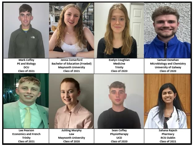 St Mary's has a long &amp; proud tradition of enabling our students to reach the fullest of their potential. Pic below: another selection of our recent graduates who are each pursuing their dreams across an awesome range of 3rd level courses. #BeTheBestThatYouCanBe #OpenNight  🎓👩‍🎓👨‍🎓
