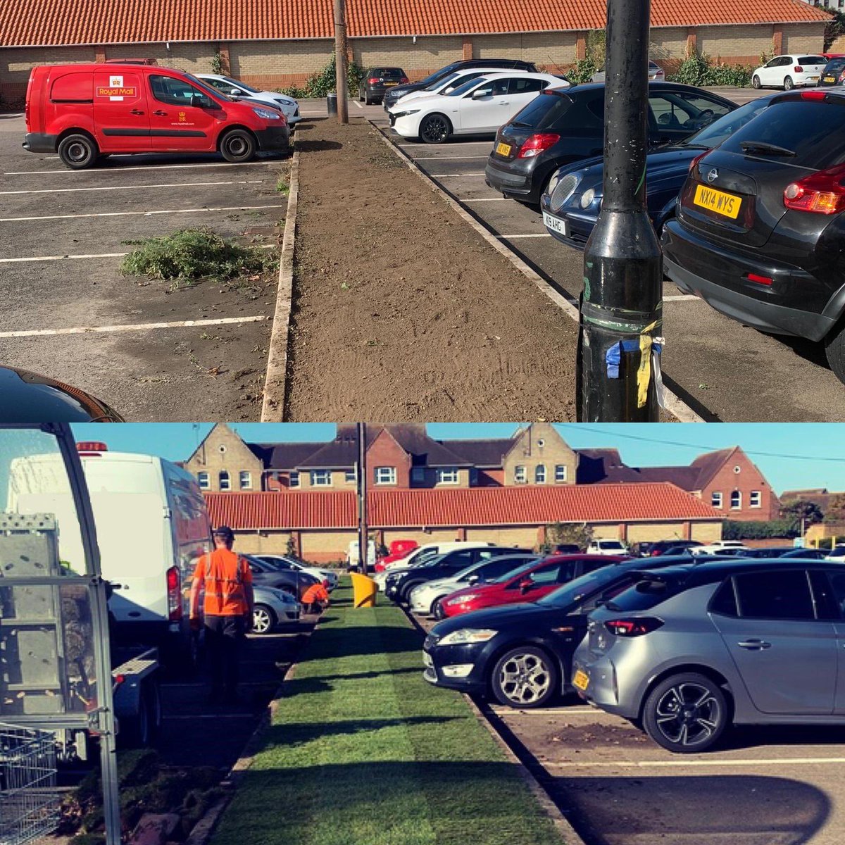 pro_mdx's tweet photo. A little bit of colour makes such a difference! Turfing job completed today by the Pro Landscape team #turf #landscaping #SoftLandscaping https://t.co/DuZQ7LcWM4