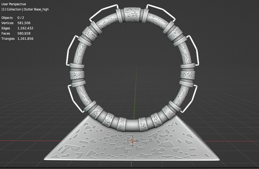 BonnieSimeone's tweet photo. Happy Wednesday!
Here's an asset I have been working on for an upcoming animation experiment.  #Blender3d #Eevee #scifi #alienworlds #Portal #Teleporter #alientech https://t.co/QaTKuy40mE
