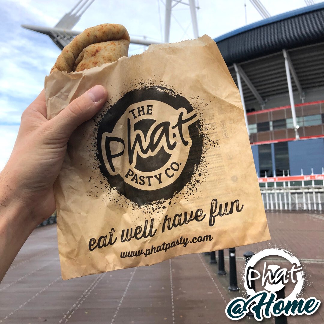 Our pasties and sausage rolls are available at several stadiums and grounds around the UK including @Official_BRFC ⚽️ Can’t wait until the next game for your halftime pasty? You can order them yourself from phatathome.com, the link is in our bio! #eatwellhavefun #pasty