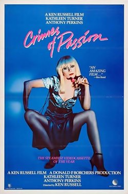 #OnThisDay, 1984, the #movie 🎬 'Crimes of Passion' by #KenRussell was released in theaters - #80s