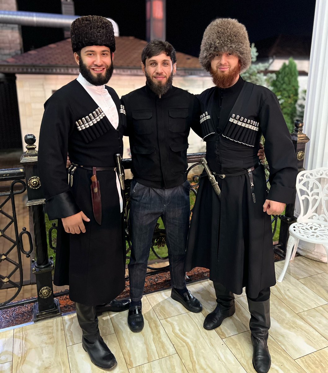 MuratRihaniya's tweet photo. My tough friends - professional MMA fighter Ramazan Kish from Klych-village (Psauche Dahe), and Temirlan Natmirz from Kurgoko-village, on wedding of our friend Aslan Nache, Nalchik https://t.co/847TgUriUS