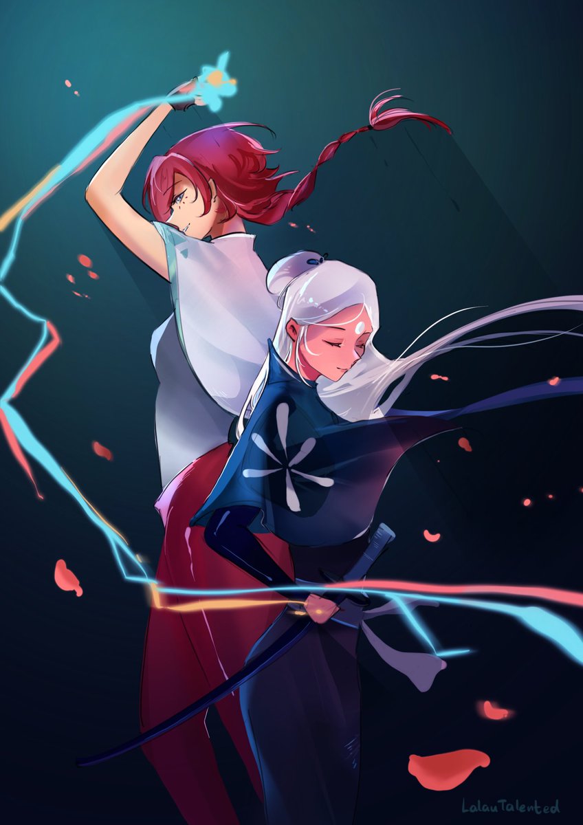 My art for #truecolorsDITYS !
I had fun drawing this picture. Having to work with only a few layers is very challenging, but is was also very interesting. Thank you <a href="/Rossdraws/">Rossdraws SDCC 2046</a> <3