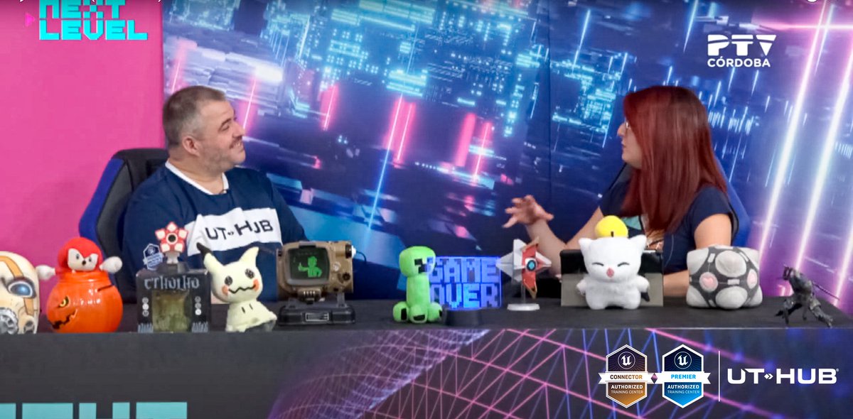 Ayer se emitió el programa de Next Level de <a href="/Newgaming_es/">NewGaming</a> en el que @Xneriss entrevista a <a href="/javierue4/">JavierJurado</a> sobre el centro de formación <a href="/UTHUBformacion/">UT-HUB | Formación Oficial de Unreal Engine</a> y el futuro de #UnrealEngine 

¡Spoiler! salen proyectos de alumnos/is.😳
🎮youtu.be/UYvPt8thy7U