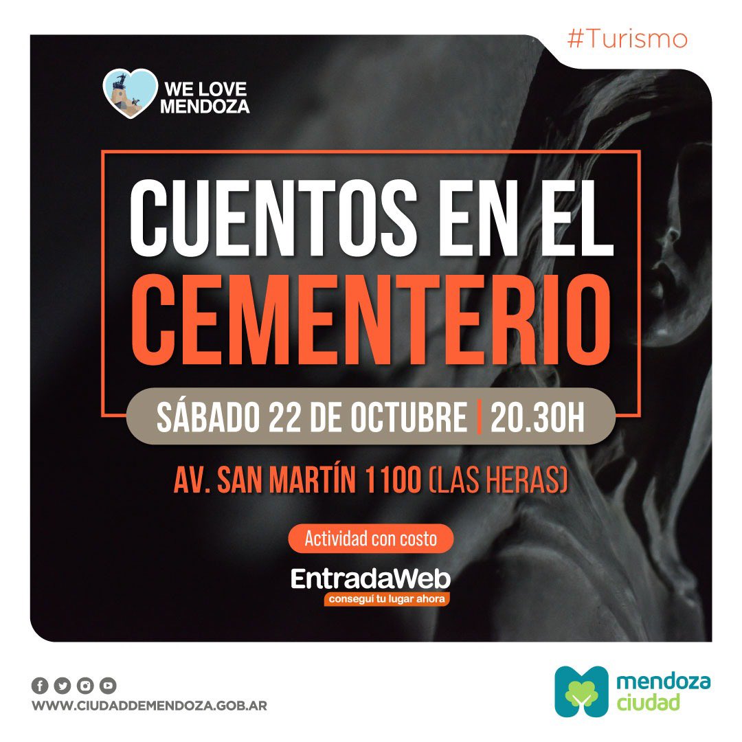MercedesFayad's tweet photo. #turismo Las entradas se compran en https://t.co/m7GLV9zkxL En esta ocasión estarán relatando los cuentos Ignacio Esteller, Veronica Calderón y Federica Balacco, integrantes de la liga de improvisación @ciudaddemendoza https://t.co/7aY4Z2FR1t