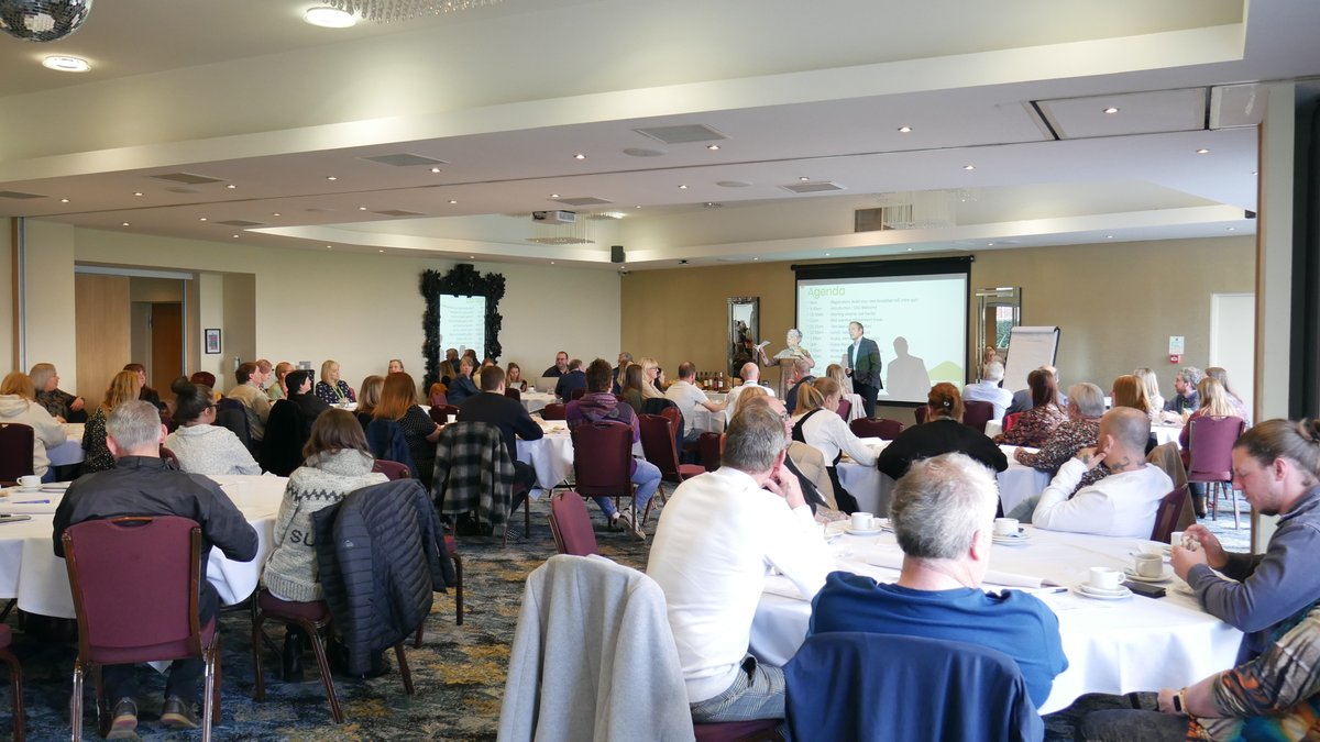 Kudos4Charity's tweet photo. #TeamKudos had a brilliant day at the @Dove_House  retail conference recently🎉 @SarahKudos was delighted to present Achievement Awards to some worthy winners 👏 It was really inspiring to hear about the wonderful work of the hospice &amp; spend time with your brilliant team 🤩 https://t.co/b1J9aC7uiq