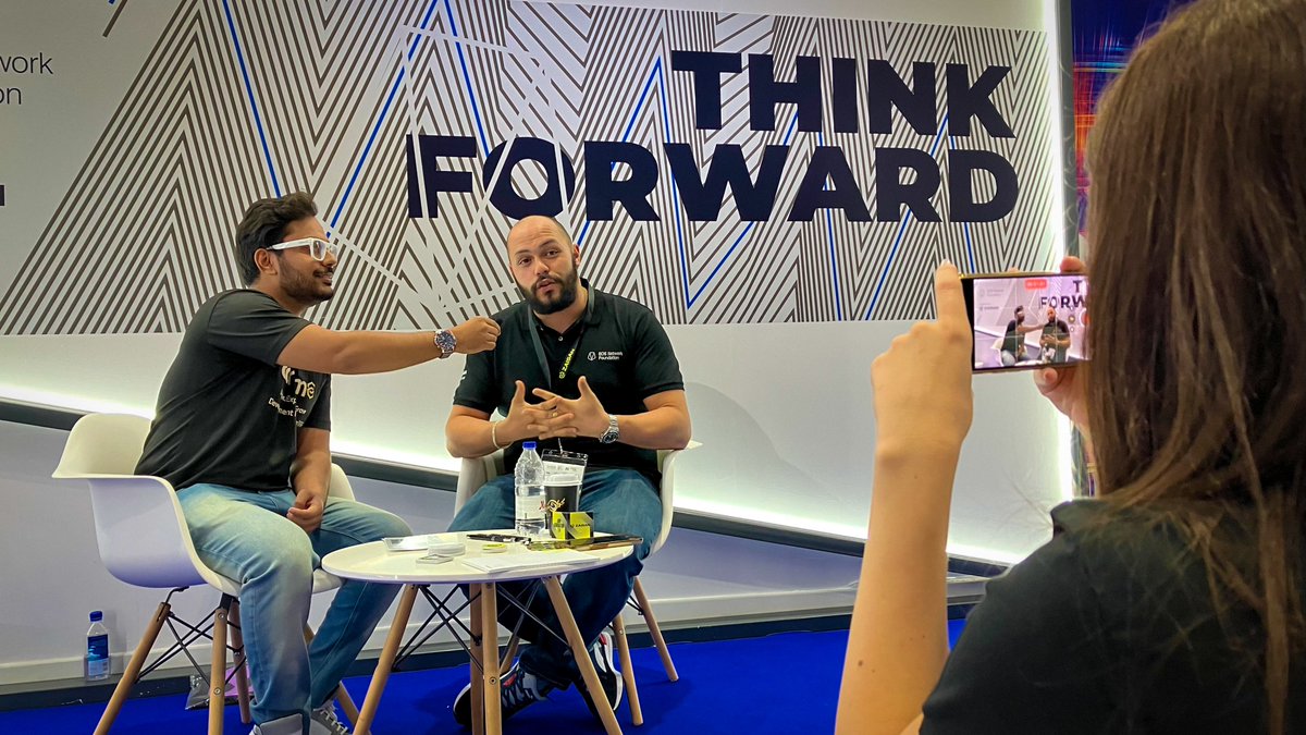 zaisanglobal's tweet photo. When it comes to being a Web3 innovation hub, Dubai never disappoints. A big shout-out to @dxbontheblock for this exceptional event! We had a great time connecting with leaders in the industry. So many great minds interested in hearing about #TheNewEOS @EOSnFoundation 🦾 https://t.co/rEFqVA7SwV