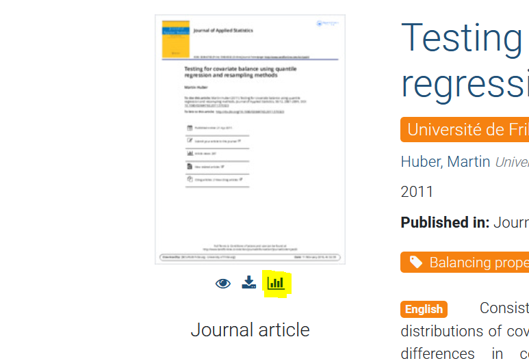 reroplus's tweet photo. A new version of SONAR has been deployed today 🙌🏼
- Display of access statistics
- Sitemap for Google Scholar indexation
- New doc types
- A new field "related to"
- And a lot of small improvements!

https://t.co/B965FE2WqF https://t.co/uDeJ4Bq0G0