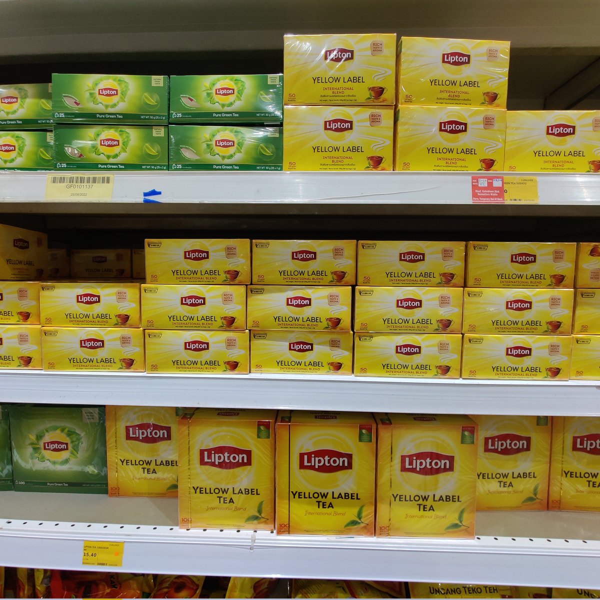 MydinMalaysia's tweet image. Mula² ingat nak beli tea je, sekali terbeli cap dengan rice 😞