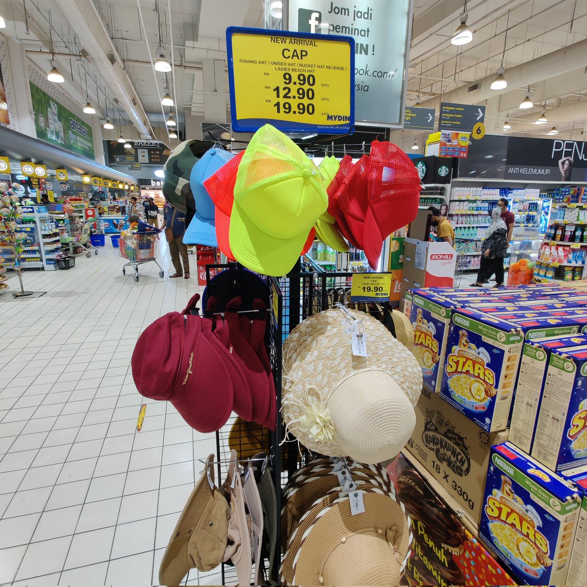 MydinMalaysia's tweet image. Mula² ingat nak beli tea je, sekali terbeli cap dengan rice 😞