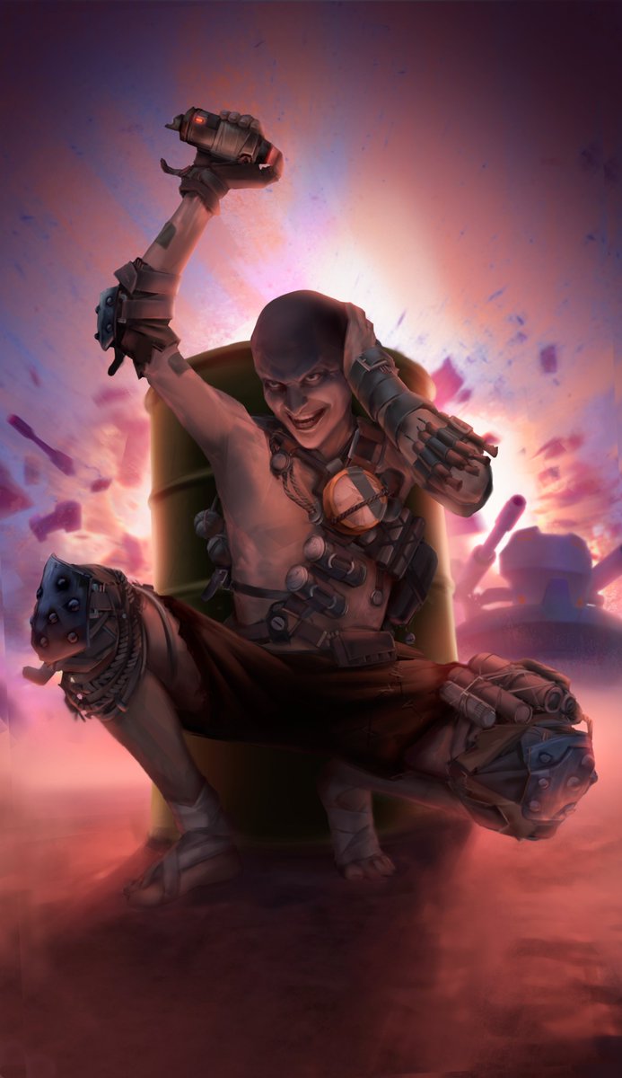 Commanders ⚔️

We wish you a happy day, today we release this new illustration belonging to the Forgotten faction #Boomer and you know what? .... This card is going to be a blast! 💣🤣

#foxtrotcommand #Commanders  #NFT #nftgames