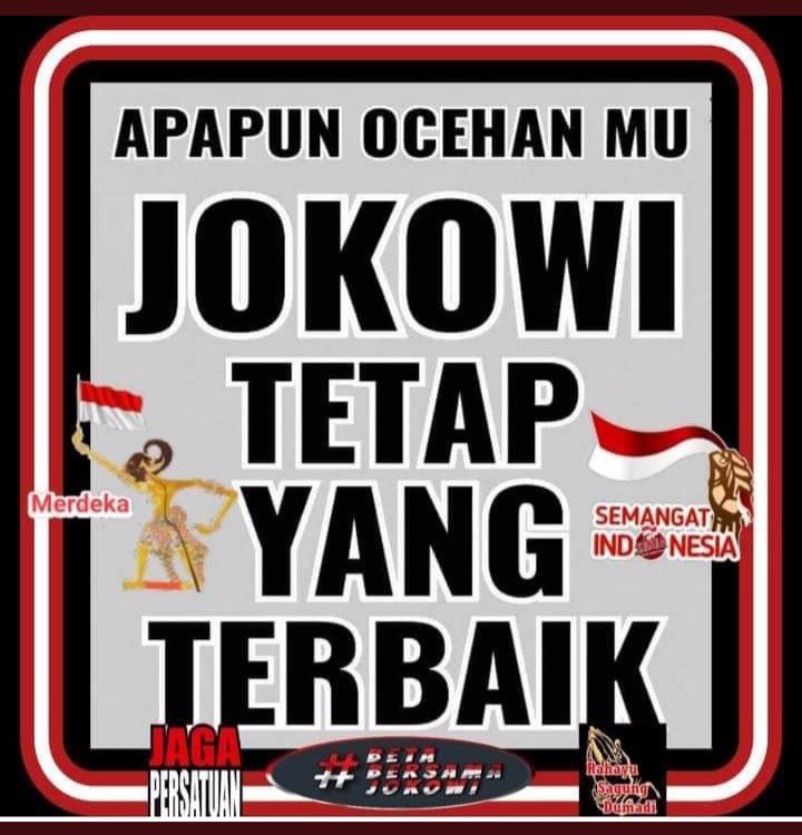 Ckr771's tweet photo. @ruhutsitompul https://t.co/nZWPePMAu0