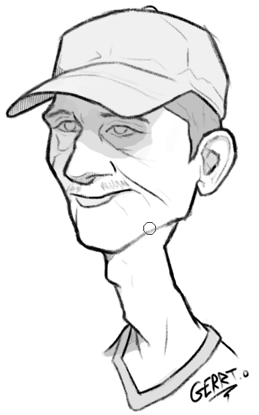 Gerrto12's tweet photo. Petit training dessin devant le live de @fakheaar 

#portrait #draw #caricature 
#art #digitaldrawing #digitalart #drawing #training https://t.co/gSeJTEIyZK