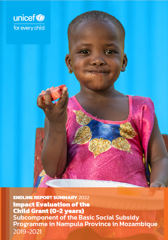 As we commemorate #IDEP2022, we are proud to share the Impact Evaluation of the Child Grant 0-2 years in 🇲🇿, with evidence of poverty rates reduced by 10%. Strong #socialprotection systems are key to tackle child poverty!
⏩unicef.org/mozambique/en/…