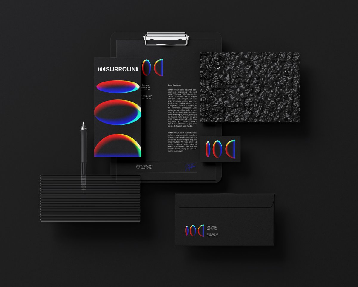 ShotIdentity's tweet photo. Surround® sound system project is conceptual, inspired by Dolby.

💥 FULL PROJECT LINK: https://t.co/N3M3sVuPyX

#surround #visualidentity #abstractbranding #crypto #digitalbranding #logodesign #minimallogo https://t.co/Z8TjTJaEIE