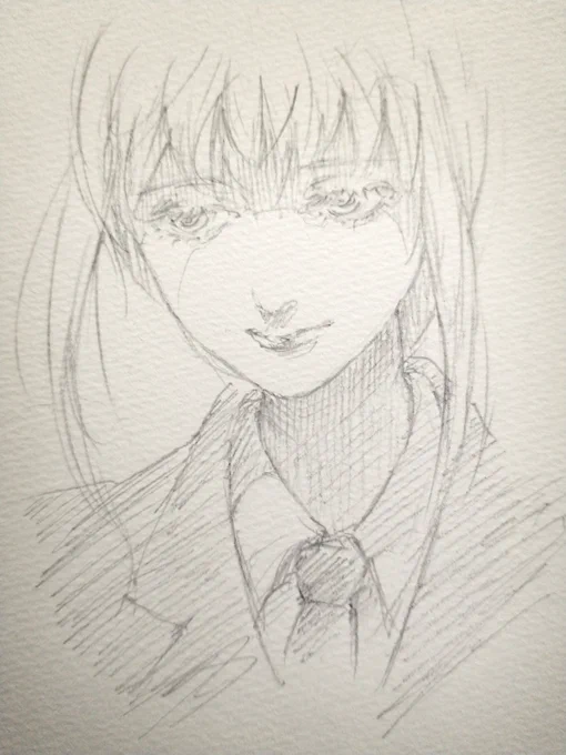 初描き自己流マキマさん✎*

アニメOP冒頭で見せる一瞬の流し目。影のある色気…♡

#チェンソーマン #マキマ #イラスト  #rkgk 