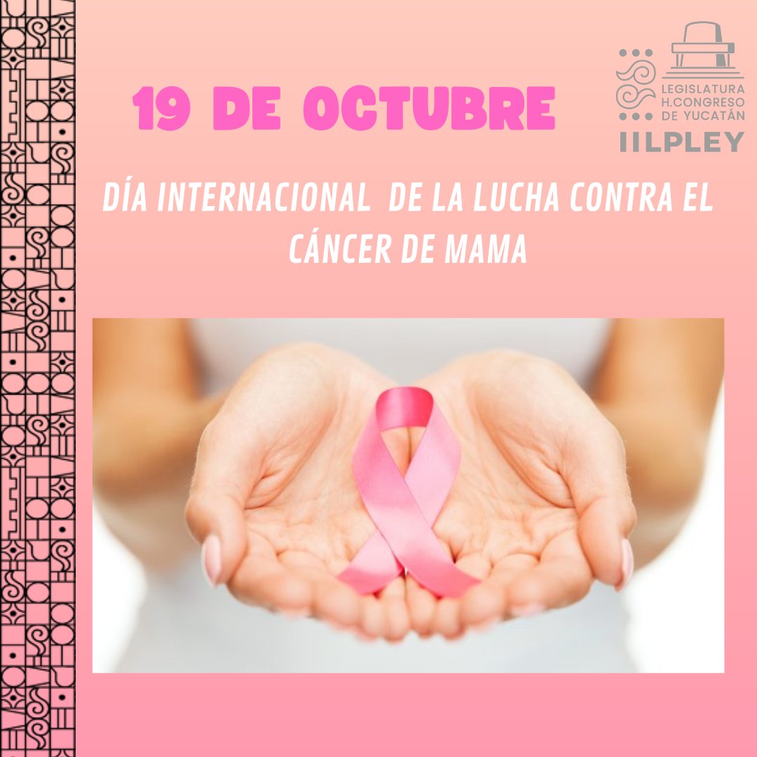 El 19 de octubre se celebra el día internacional de la lucha contra el cáncer de mama con el objetivo de crear conciencia y promover que cada vez más mujeres accedan a controles, diagnósticos y tratamientos oportunos y efectivos.
#institutoinvestigacionesyucatan #19octubre2022