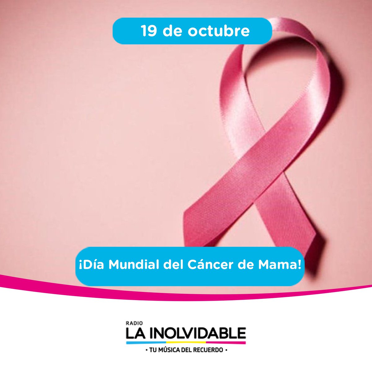 lainolvidablepe's tweet photo. ¡Hoy en el Día Mundial del Cáncer de Mama!
Reflexionemos y tomemos conciencia sobre la importancia de la prevención. Un diagnóstico oportuno y un tratamiento adecuado puede salvar muchas vidas. 🙏

#CáncerDeMama https://t.co/18EUzwGBAm