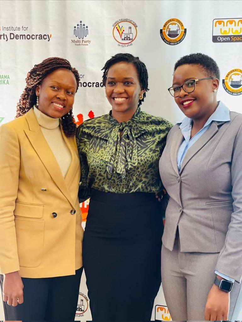 Talk about young women breaking barriers and building a strong support system regardless of political affiliation. @AdekeAnna @DoreenNyanjura
