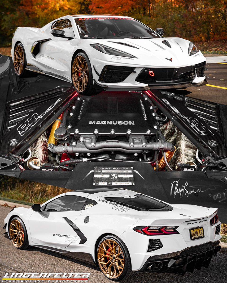LingenfelterLPE's tweet photo. #Lingenfelter Stage 1 Supercharged C8 Corvette 0001.
Unleash MORE HORSEPOWER ๐
๐https://t.co/1xDkohDnsK
#LPE #MaggieOnTop #MagnusonEquipped #SuperchargedC8 https://t.co/bMGdcozObZ