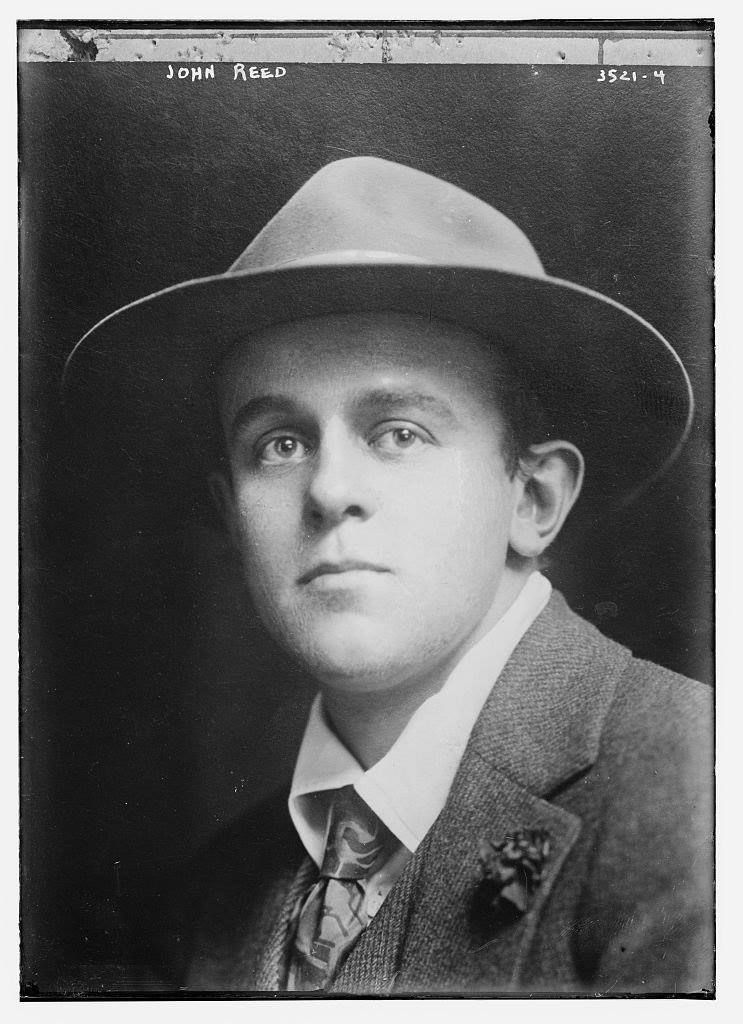 John Reed, socialist journalist and author of Ten Days That Shook the World chronicling the Russian revolution, was born today in 1887.