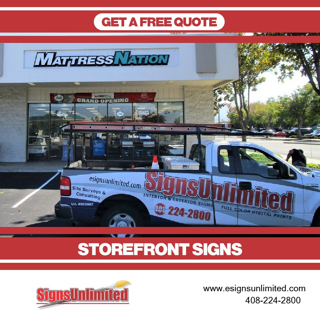 SignsUnlimited3's tweet photo. Want to make a good first impression?

To invest in high-quality San Jose signs, contact Signs Unlimited today:

📞 408-224-2800

🌐 https://t.co/NLygVoZNu3

#signsunlimited #sanjosesignage #signcompany #signshop #sanjoseCA #sanjose #customsigns #customgraphics #signsandgraphics https://t.co/AWYoStnwse