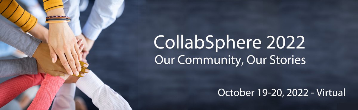 SuperComputerMD's tweet photo. CollabSphere 2022: Oct 19-21, 2021 - Free virtual two-day technology event... https://t.co/PCdkjBMMZq https://t.co/Fqhnh2HRxG