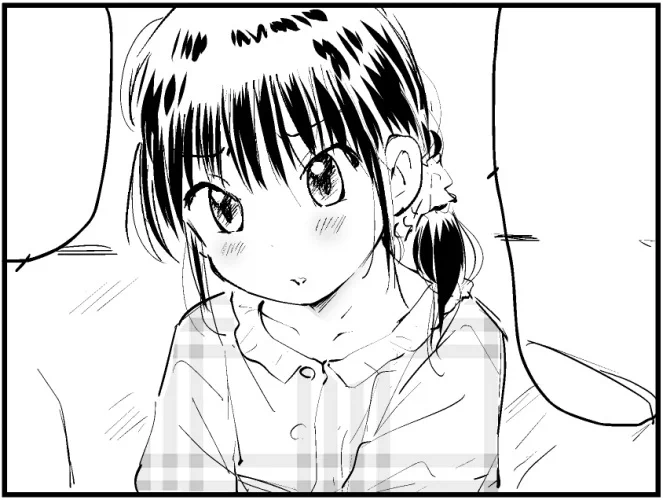 作画中。 
