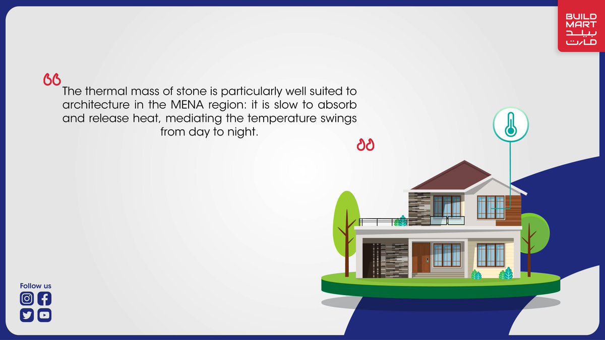 buildmartonline's tweet photo. While the evolution of #architecture &amp; #construction has created many new structures and #designs, strong and reliable #materials have not gone out of style. Meet the long-lasting material of the construction industry - #stone 

 #buildmart #buildmartonline #buildmartksa https://t.co/ot2bGaTxNm