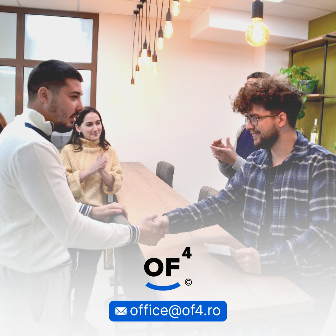 With great pride and gratitude, we want to congratulate our developers on their first work anniversary in our company and present them with a gift - a wine tour for 2 at Castel Mimi. 
 
We appreciate their contribution to the development of our company!
 #OF4team #gratitude