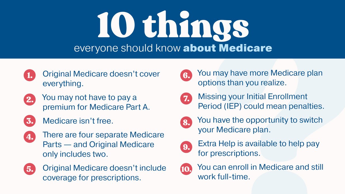 FLBlue's tweet photo. Shopping for a new #Medicare plan? Here are a few questions to ask: What is the plan’s total cost?  Does the plan include vision, dental, or hearing? Is prescription drug coverage included? Are my doctors part of the plan’s network?

#floridablue #healthcare https://t.co/6z6UdlvvOJ