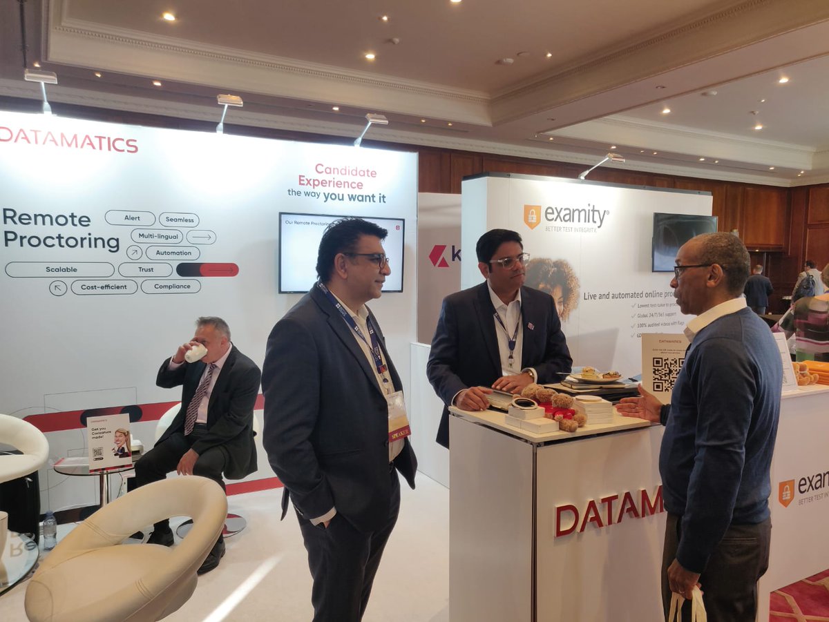 Datamatics's tweet image. Some glimpses of Datamatics at the largest assessment focused event The European ATP Conference 2022. 

#ATPconference #event