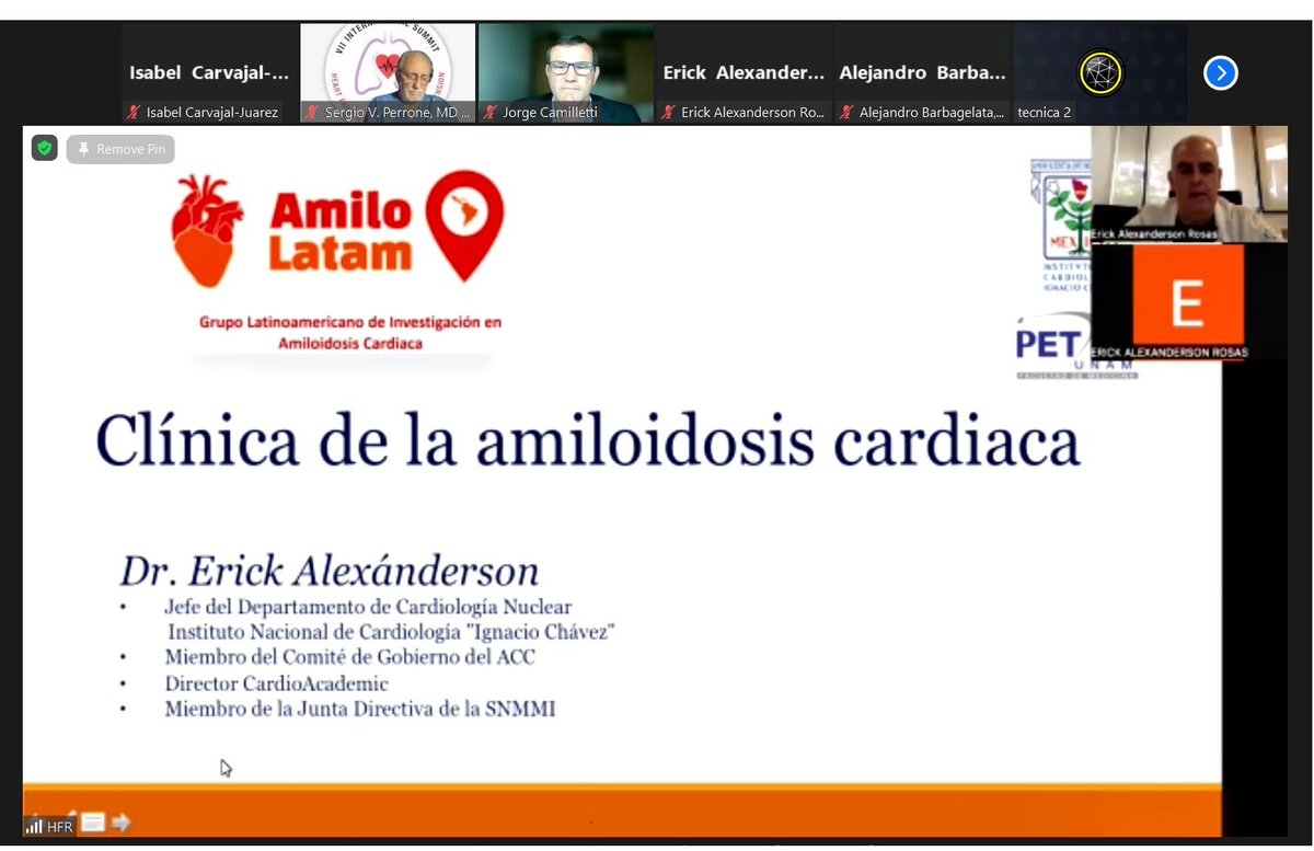 AmiloLATAM's tweet photo. Un gusto participar junto con @MyASNC  en @HeartFailure22  VII INTERNATIONAL SUMMIT 2022 HEART FAILURE &amp; PULMONARY HYPERTENSION @barba001barbage 
📌#Amiloidosis Cardiaca, la enfermedad del momento. 
🤎Compartiendo el conocimiento de la enfermedad, para el bien de los pacientes. https://t.co/NvaaquVWxx