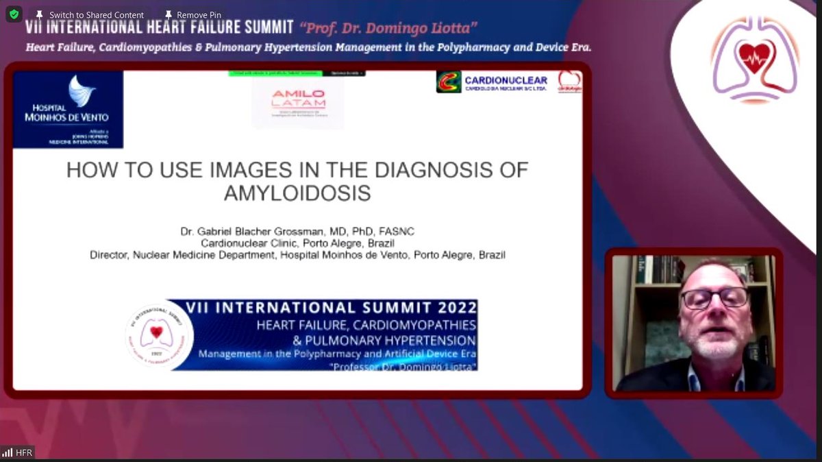 AmiloLATAM's tweet photo. Un gusto participar junto con @MyASNC  en @HeartFailure22  VII INTERNATIONAL SUMMIT 2022 HEART FAILURE &amp; PULMONARY HYPERTENSION @barba001barbage 
📌#Amiloidosis Cardiaca, la enfermedad del momento. 
🤎Compartiendo el conocimiento de la enfermedad, para el bien de los pacientes. https://t.co/NvaaquVWxx