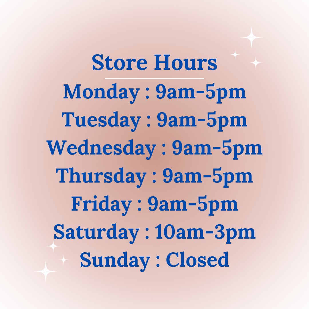 AitkensPew's tweet photo. Happy Wednesday! Just popping in to share that we've updated our store hours! We will be open Monday to Friday from 9 am to 5 pm and on Saturdays from 10 am to 3 pm! See you soon😄 

#Aitkens50 #AitkensPewter #SupportFredLocal #NewBrunswick #FrederictonNB https://t.co/0MbgBPT33H