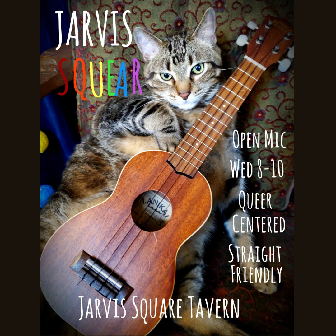 JarvisSquare's tweet photo. This is our favorite night of the week! $5 glasses of wine &amp; fun entertainment! A. Leigh runs a fantastic open mic.
Swing by &amp; spend some time with us.
#openmic #queeropenmic #lesbianownedbusiness #chicagomusic #rogerspark https://t.co/6NHZmlnppZ