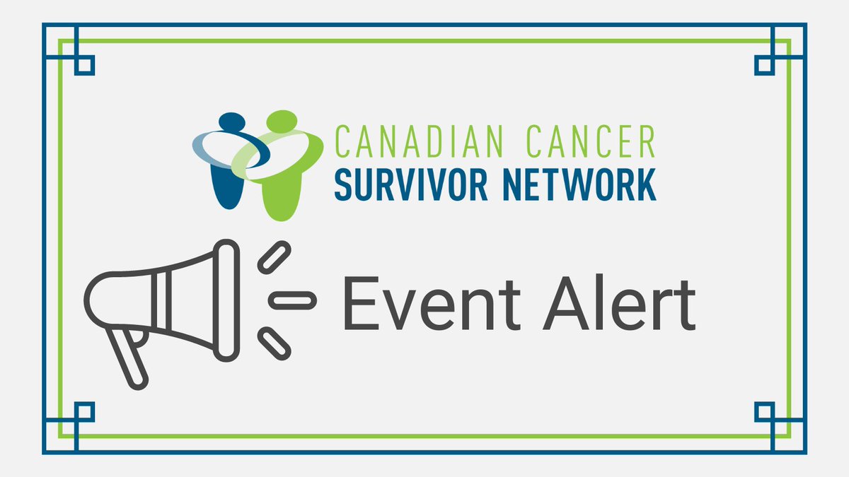 We have added a TON of new events to our website, including webinars and discussion groups. Check out the full list here: survivornet.ca/connect/events/