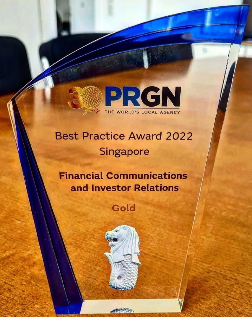 cometis_AG's tweet photo. Yes we did it again! International golden IR/PR award for cometis!
Public Relations Global Network #PRGN awarded cometis among more than 50 agencies active in 80 countries for our media work in relation to the Veganz-IPO.
#investorRelations #cometis #welovetocommunicate #success https://t.co/KUcV07pAaN