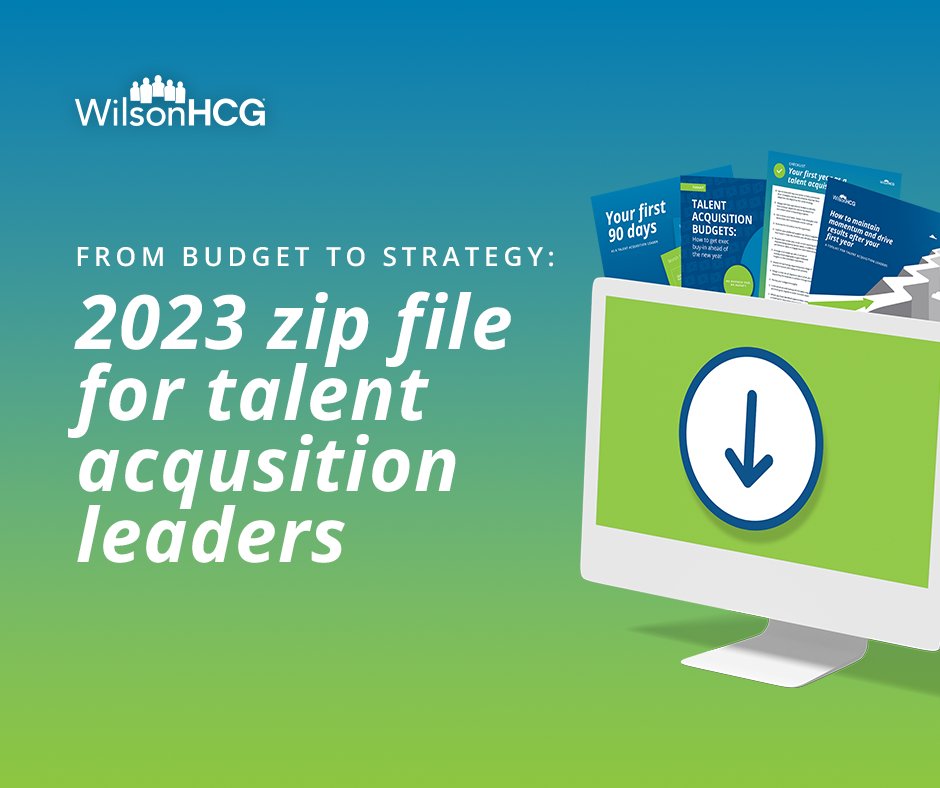 Talent leaders, we want to help you shift from survival mode to experiencing your 2023 glow-up! See what we've included in our latest bundle – designed to help you thrive in the new year. whcg.co/3EsHbjK

#HRexecutive #TalentAcquisition #HumanResources #CHRO